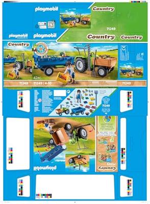 Playmobil 71249 Country Trekker met Aanhanger - thumbnail