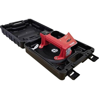 Heicko PH618A 1-kopzuignap met ingebouwde elektrische vacuümpomp en vacuümaanduiding, incl. opbergkoffer, Ø 200 mm Belasting (max.): 150 kg Heicko PH618A 1-kopzuignap met ingebouwde elektrische vacuümpomp en vacuümaanduiding, incl. opbergkoffer, Ø 200 mm Belasting (max.): 150 kg