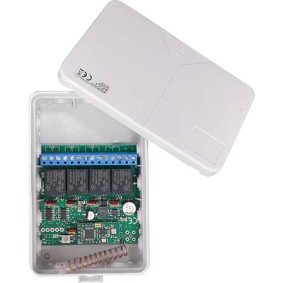 SVS Nachrichtentechnik SHR-12 L4 4-kanaals Ontvanger Bereik max. (in het vrije veld): 1000 m 12 V/DC, 30 V/DC SVS Nachrichtentechnik SHR-12 L4 4-kanaals Ontvanger Bereik max. (in het vrije veld): 1000 m 12 V/DC, 30 V/DC