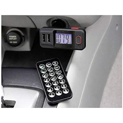AIV 530414 147279 FMT-719 BT-RDS FM-zender incl. handsfree-functie, met afstandsbediening, zwart