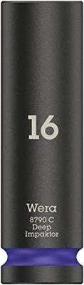 Wera 8790 C Impaktor Deep 05004833001 Inbus Dopsleutelinzetstuk 16 mm 1/2 (12.5 mm) Wera 8790 C Impaktor Deep 05004833001 Inbus Dopsleutelinzetstuk 16 mm 1/2 (12.5 mm)