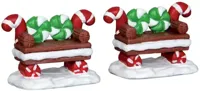 Kerstfiguur Peppermint cookie bench LEMAX - Lemax - thumbnail