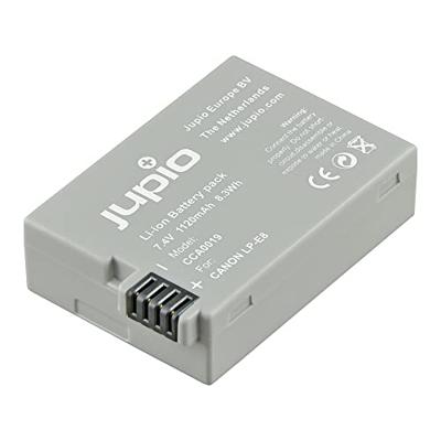 Jupio Kit: 2 x camera-accu LP-E8 1120mAh + USB Dual lader