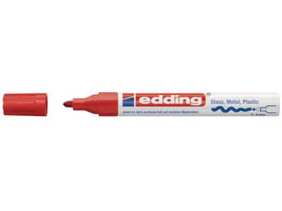 Edding glanslakmarker e-750 CR rood