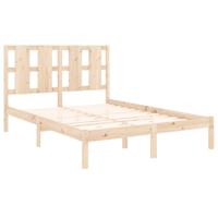 Bedframe zonder matras massief grenenhout 140x200 cm - thumbnail