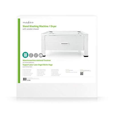 Nedis Verhoger voor Wasmachine en Wasdroger | Lade | 150 kg | Wit | 1 stuks - WAST130WT WAST130WT