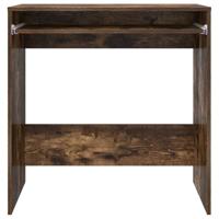Bureau met plank Gerookt eiken 77,5 x 43 x 79 cm Bewerkt hout - thumbnail