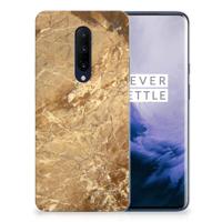 OnePlus 7 Pro | TPU | Siliconen hoesje | Marmer Creme - thumbnail