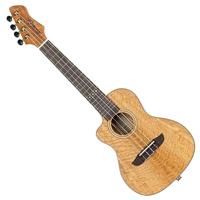 Ortega RUMG-CE-L Horizon Series Left-handed Concert Ukulele Natural linkshandige E/A concert ukelele met gigbag - thumbnail