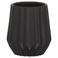 Tandenborstelbeker vrijstaand Sealskin Arte Zwart - thumbnail