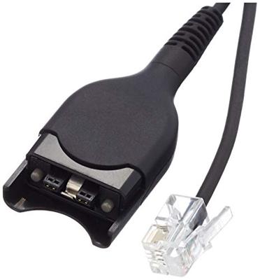 EPOS 1000836 telefoonkabel Zwart