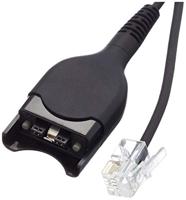 EPOS 1000836 telefoonkabel Zwart - thumbnail