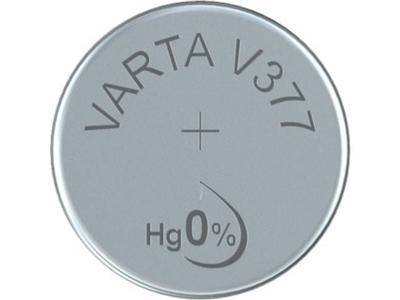 Varta Knoopcel 377 1.55 V 1 stuk(s) 21 mAh Zilveroxide SILVER Coin V377/SR66 Bli 1 Varta Knoopcel 377 1.55 V 1 stuk(s) 21 mAh Zilveroxide SILVER Coin V377/SR66 Bli 1