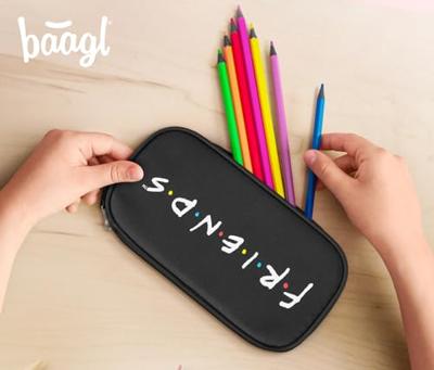 Baagl School Etui Friends 1-rits Baagl School Etui Friends 1-rits