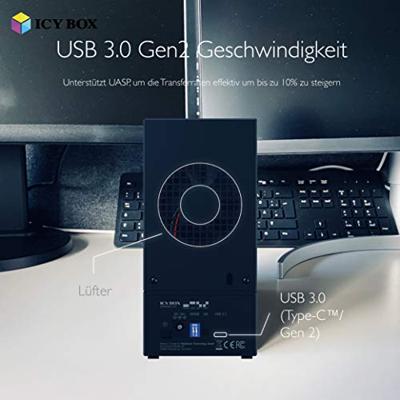 ICY BOX IB-RD3621U3 externe behuizing - thumbnail