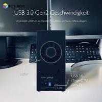 ICY BOX 60045 3,5 harde schijf behuizing 3.5 inch USB-A 3.2 Gen 1 - thumbnail