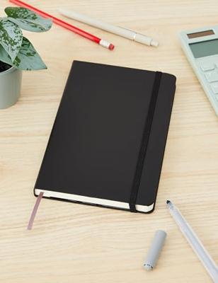 Moleskine notitieboek, ft 13 x 21 cm, gelijnd, harde cover, 240 bladzijden, zwart
