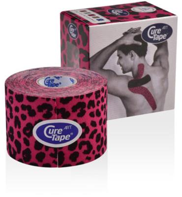 Cure Tape Art leopard 5cm x 5m 1 Stuks
