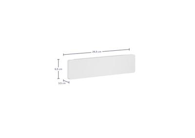 tesa 70047-00000-00 Messenhouder Wit