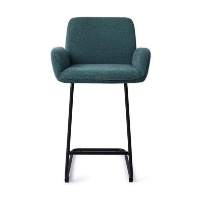 Jesper Home Barkruk 'Misaki' Arch Black, kleur Merry Mermaid (zithoogte 66cm)