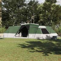 VidaXL Gezinstent met dak met opslag groen 833 x 585 x 216 cm taft - thumbnail