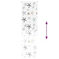 VidaXL Doucherolgordijn 80x240 cm stofbreedte 76 cm - thumbnail