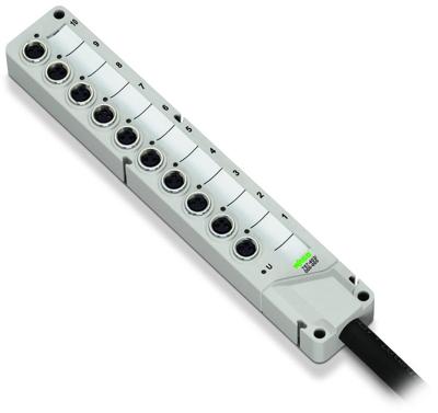 WAGO 757-443/000-005 757-443/000-005 Passieve sensor/actorbox M8-verdeler met metalen schroefdraad 1 stuk(s)