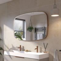 Ben Sandro Spiegel 120x4x80 cm Geborsteld Koper - thumbnail