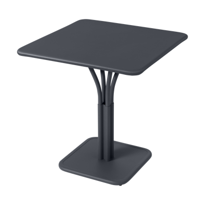 Fermob Luxembourg tuintafel kolom 71x71 cm Anthracite