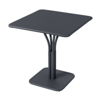 Fermob Luxembourg tuintafel kolom 71x71 cm Anthracite - thumbnail