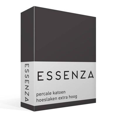 Essenza Premium Percale Hoeslaken Anthracite