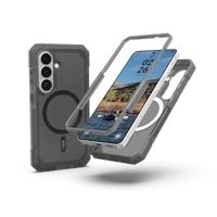 Urban Armor Gear Trooper Case Samsung Galaxy S26 Ash Grey MagSafe compatible, Met magneetmodule - thumbnail
