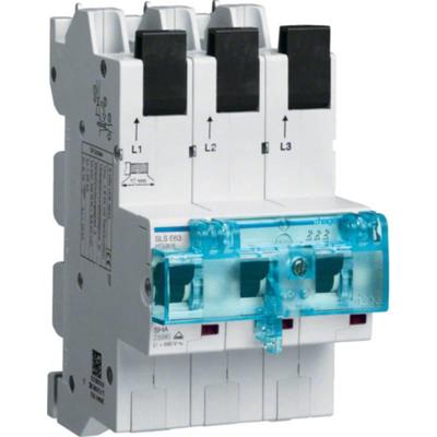 Hager HTS363E HTS363E Zekeringautomaat 3-polig 63 A Hager HTS363E HTS363E Zekeringautomaat 3-polig 63 A