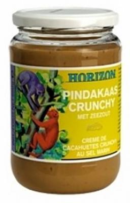Pindakaas crunchy met zeezout eko bio