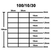 VidaXL Hek 50x1 m gegalvaniseerd staal zilverkleurig - thumbnail