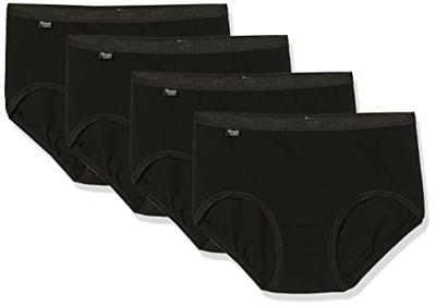 4-pack Basic Midi - dames heup slips (3+1 Gratis) - Heup slips vrouwen - katoenen onderbroeken dames