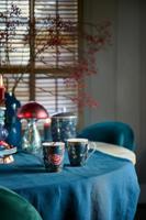 Pip Studio Mok Groot Flower Blues Blauw - thumbnail