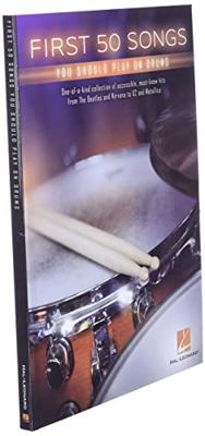 Hal Leonard First 50 Songs You Should Play on Drums songboek voor drum
