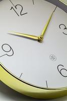 NeXtime - Wandklok 30,5cm-Stil-Goud|Groen-Plastic-nXt 'Finesse' - thumbnail
