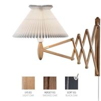 LE KLINT Sax 234-6/21 Wandlamp - Zwart eiken met standaard kap - Wit - thumbnail