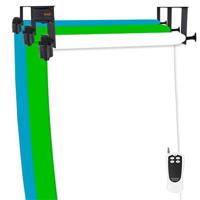 StudioKing achtergrond systeem elektrisch b-3we voor 3 rollen - thumbnail