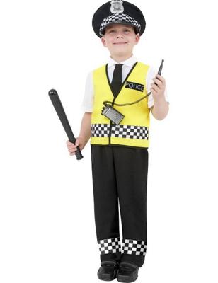 Politie pakje kind Engels