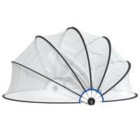 VidaXL Zwembadoverkapping rond 467x234 cm pvc - thumbnail