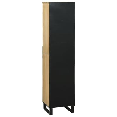 Badkamer wastafelkast Bruin 38 x 33 x 160 cm Bewerkt hout
