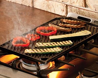 Lodge Omkeerbare Grill-/bakplaat LDP3 grillplaat - thumbnail