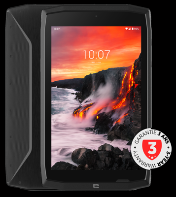 Crosscall - Core-T4 - Mobiel/Touchscreen tablet - 8 inch - 5/13 MP - Zwart - (tot 512 GB, Android 9.0. Pie, 4G+, Wifi, NFC en Bluetooth)