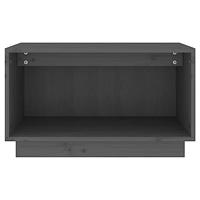 Tv-meubel 60x35x35 cm massief grenenhout grijs - thumbnail