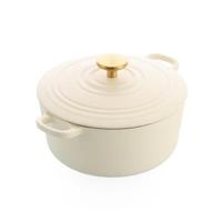 BK - Bourgogne - Braadpan 24cm 4,20l Cream White - thumbnail
