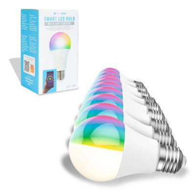 Wifi Smart LED Lamp E27 - 9 stuks