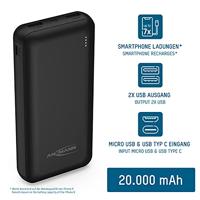 Ansmann powerbank powerbank 20000 mah - thumbnail